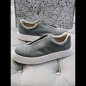 Eytys Doja So Slip On Sage Suede Low Top Sneakers Women's Shoes 40 9 New $350